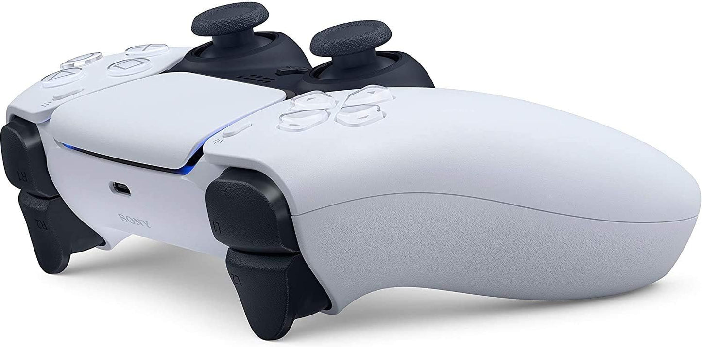 PlayStation 5 DualSense Wireless Controller – White (Renewed)