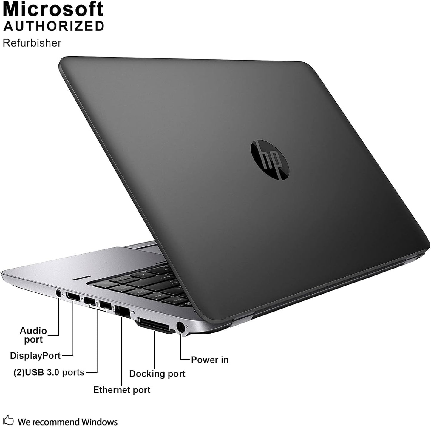 HP Elitebook 840 G1 Laptop (Renewed)