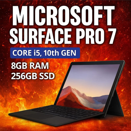 Microsoft Surface Pro 7 256GB i5 8GB RAM with Windows 11 Pro