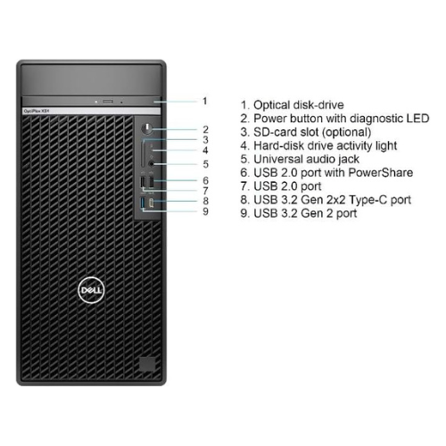 Dell Optiplex XE4 Tower Desktop (Renewed)