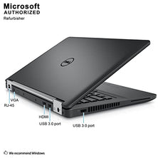 Renewed Fast Dell Latitude E5470 HD Business Laptop Notebook PC (Intel Core i5-6300U, 8GB Ram, 256GB Solid State SSD, HDMI, Camera, WiFi, SC Card Reader) Win 10 Pro (Renewed).
